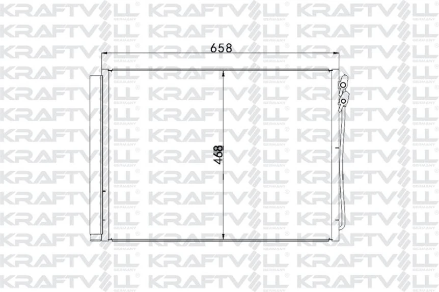 Bmw Klima Radyatoru Bmw F10 F01 N47 N57 B47 B57 - Kraftvoll 08060084
