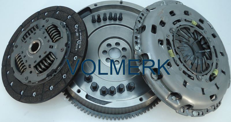 DEBRIYAJ SETI VOLANLI (BASKI/BALATA/VOLAN ) KARSAN JEST 13> ( GUCLENDIRILMIS ) - VOLMERK KR 1201-K
