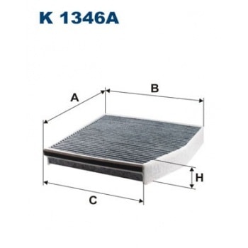 POLEN FILTRESI (KARBONLU) X156 13> W176 12>18 W246 11>18 C117 13>19 - FILTRON K1346A