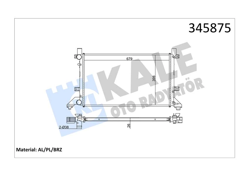 Vag Motor Radyatoru Lt35 96> Anj Avr - Kale 345875
