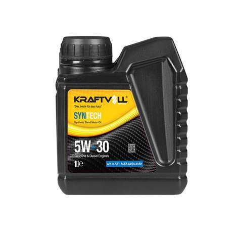 YAG & ANTIFIRIZ MOTOR YAGI BENZIN-DIZEL 5W30 YARI SENTETIK SL/CF 1 LT. - KRAFTVOLL 17011001