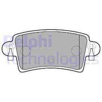 ARKA FREN BALATASI MASTER II MOVANO 1,9 / 2,5D / 2,8DTI TUM MODELLER (01 ) - DELPHI LP1747