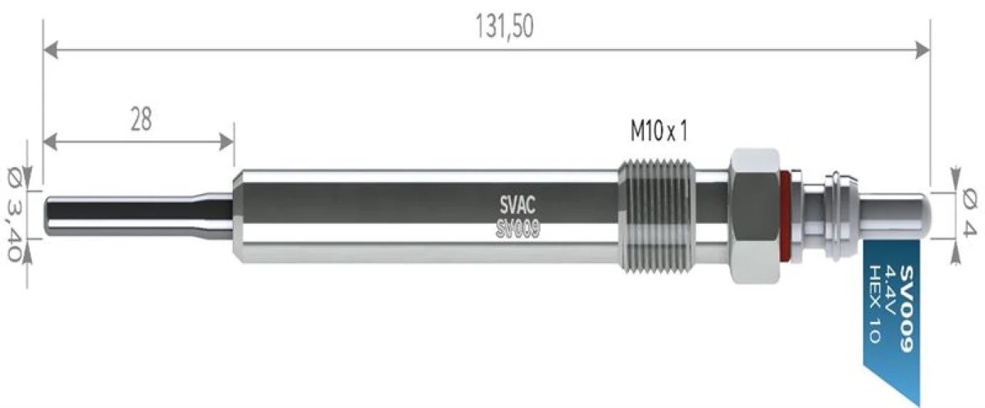 Vag Kizdirma Bujısı Amarok Beetle Caddy Passat Crafter CC Ckub Cktb Cktc Ckuc Csla Cslb Cslc Csna Caye C - Svac Sv009