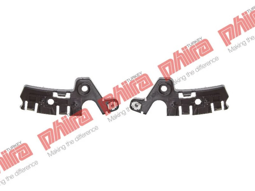 Renault Tampon Baglantı Braketi On Sol / Sag Takım Plastık Megane III 08>12 - Phira Mg-08420