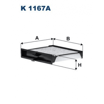 AKTIF KARBONLU POLEN FILTRESI SCENIC III - FILTRON K1167A