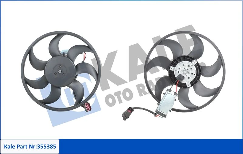 Vag Kontrol Unıteli Radyator Fanı 450w 420mm Sag Q7 07>15 Touareg Cayenne 03>10 Brj Bac Ble - Kale 355385