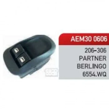 Psa Cam Anahtarı Ciftli P206 P206+ (t3e) Plus 01> - Aem30 0606