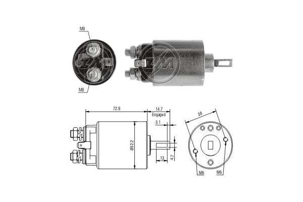 MARS OTOMATIGI 12V NISSAN FORKLIFT VE THERMO KING - ZM 0682