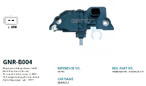 KONJEKTÖR>12V RENAULT CLIO-MEGANE-MASTER/DACIA LOGAN BENZINLI 150AMP(L.DFM) - GENON-GNR-B004