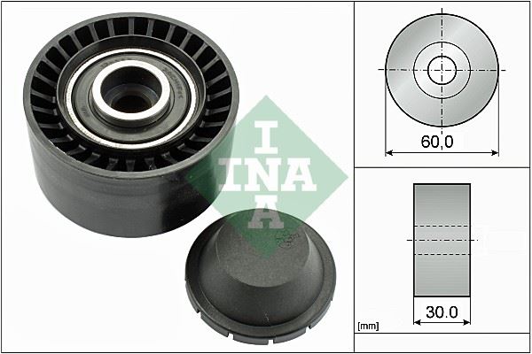 V KAYIS AVARE (ALTERNATOR) RULMANI P107 P206 P206 P307 C2 C3 XSARA FIESATA 1,4HDI / 1,6HDI / FOCUS 1 - INA 532032010