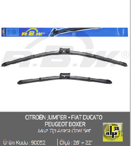 SİLGİ PALETİ-BANANA (X2) DUCATO/BOXER/JUMPER 650/550 TK. - RBW-90052