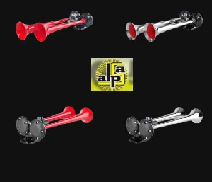 Unıversal Korna Havalı-12v 2li Düz Ses - Seger-80ah12.000.02k