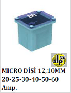 SİGORTA-MİCRO DİŞİ 20 AMP 14MM - MTA-M0424020