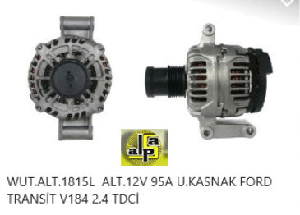ALTERNATÖR-12V 95A FORD TRANSİT 2,4 TDCİ UZUN KASNAK - WUTSE-1101.0364