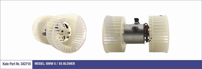 KALORIFER MOTORU OTOMATIK KLIMALI 195 W BMW E39 E38 E53 - KALE 342710