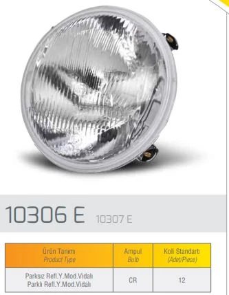 Volvo Reflektor Vidalı Parklı 460160 - Farba 10307d