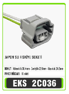 SOKET> JAPON  SU FİSKİYE - EKS-2C036