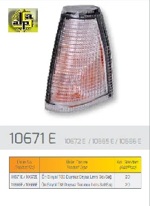 Unıversal D.88 Sarı Ön Sinyal Sol Duysuz   (20) - Farba-10665e