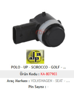PARK SENSÖRÜ-VOLKSWAGEN - SEAT - SKODA - AUDI - PORSCHE - MCAR-KA807903