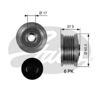ALTERNATOR KASNAGI (RULMANLI) DOBLO (01 ) BRAVO (96 01) MAREA (96 ) 1,9TD 1,9JTD - GATES OAP7048