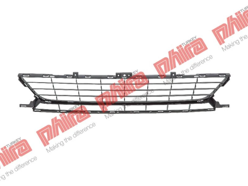 Renault Tampon İzgarası On Orta Siyah Megane III 14> - Phira Mg-14110