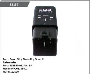 Unıversal Kizdirma Rolesi-12v Ford Escort/mondeo/fiesta   93bb6m092ba - Elta-E1157