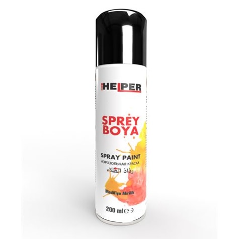 HELPER SPREY BOYA  RAL-9005 PARLAK SIYAH  300 ML - MXS HEB191106