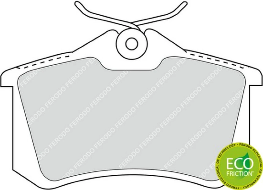 Vw Fren Balatası Arka - Gdb1330 / Gdb823 / Fdb1788 - Frd Fdb1083