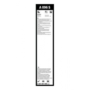SILECEK SUPURGESI TAKIM AEROTWIN [600 / 450 MM] - BOSCH 3397007096