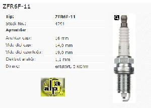 Unıversal Buji-Kalem Honda Accord 90-96/mazda/rover - Ngk-Zfr6f-11