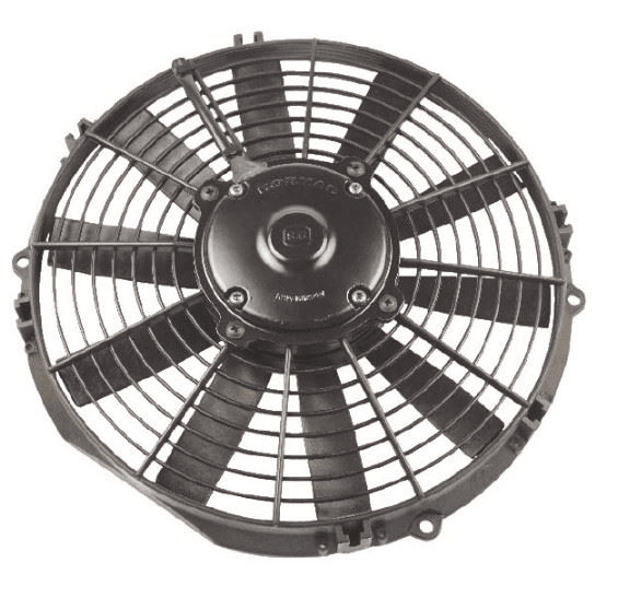 AKSIYEL FAN MOTORU 24V 11 KOMPLE YASSI INCE EMICI AKSIYEL FAN 10 KANAT 280MM 1620 m3 / h 74316002 - KORMAS 5 702 111 240 002