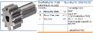 MARŞ DİŞLİSİ-BT 11D ALFKB - FORMMETAL-71411