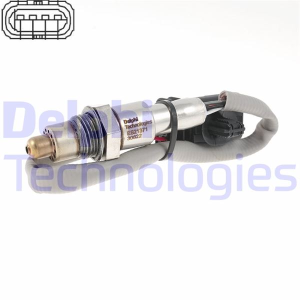 OKSIJEN SENSORU OPEL ASTRA L CORSA F GRANDLAND / X COMBO E CROSSLAND X / 2008 I-II-208 I-II-301-C3 I - DELPHI ES21371-12B1