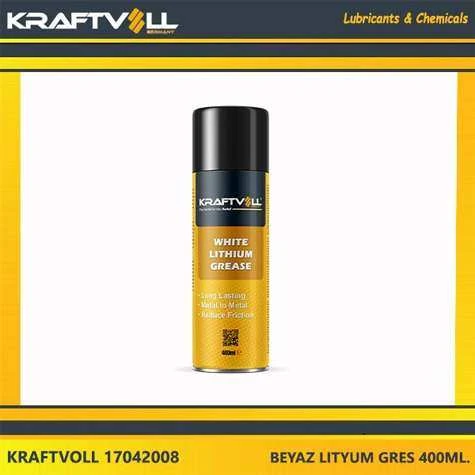 Yag & Antıfırız Lityum Beyaz Gres 400ml - Kraftvoll 17042008