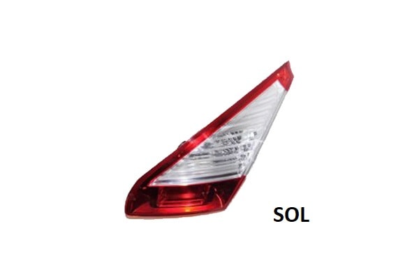 HB STOP LAMBA IC (DARK) SOL MEGANE III 2015-2016 - PLEKSAN 3409
