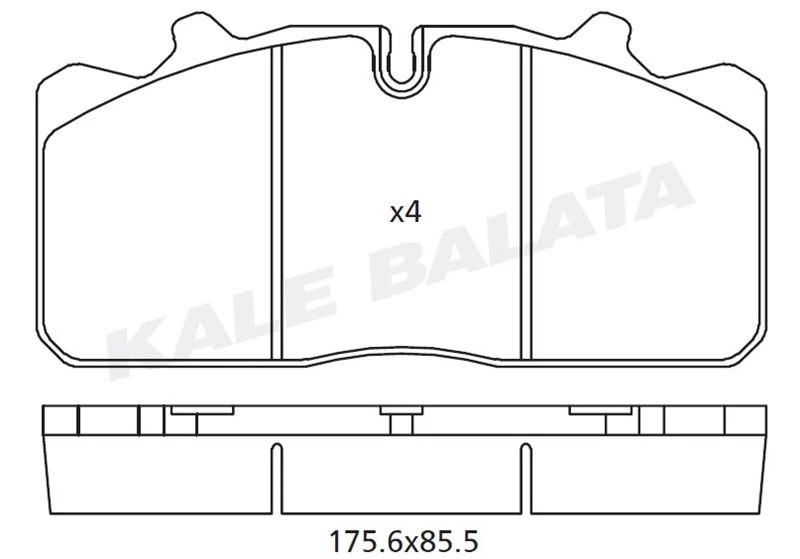 Man Truck On Fren Balata Man 12 153 (97 ) Otokar Sultan Novo Turkuaz - Kale B 29088 260 14
