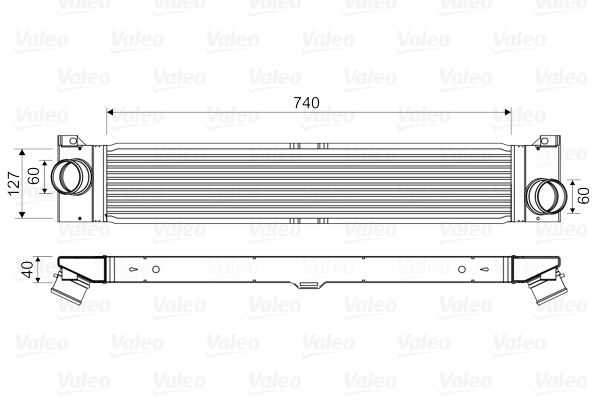 TURBO INTERCOLL RADYATORU BOXER III - JUMPER III 2,2HDI / 3,0HDI E4/E5 06> DUCATO III > 2,3JTD / 3,0 - VALEO 818586