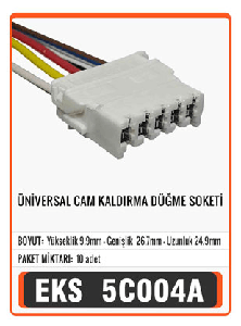 SOKET>UNIVERSAL CAM KALDIRMA DÜĞME - EKS-5C004A