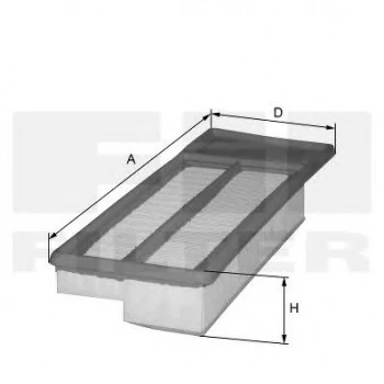 Fiat Hava Filtresi Fiat 500 500c 500l Doblo Egea Fiorıno Grande Punto İdea Panda Punto Evo 1.3 Mjet 09> A - Fil Hp2285