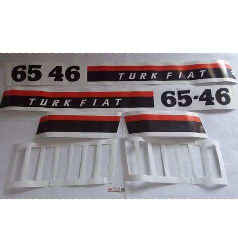 43610 65-46 Yan Yazı Takım Türk Fiat Erd230 5143660-5143661 Erdal C-332 - PY-43610 - PY-43610