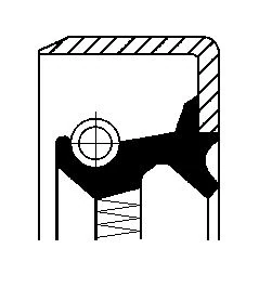 Scanıa Truck (01026337b) Yag Kecesi. Diferansıyel B1fsl1drw 70.0x 85.0x 8.0 75acm Scanıa - Corteco 82026337