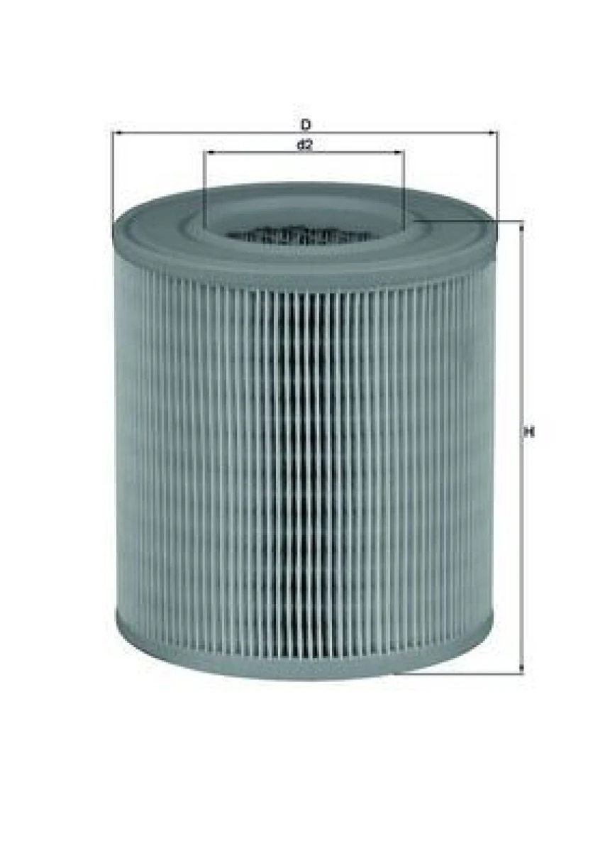 Vag Hava Filtresi A6 2,0 Tfsi 2,0 Tdi (07 04) A6 Avant 2,0 Tfsi 2,0 Tdi (07 04) - Mahle Lx1253