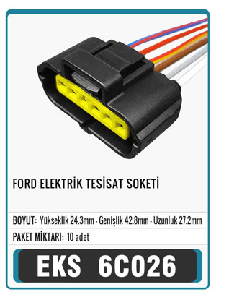SOKET>FORD   S6029 - EKS-6C026