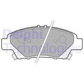 ON FREN BALATASI HONDA JAZZ 2008-2016 CITY SEDAN 2008-> CRZ 2010-2013 INSIGHT 1.3 HIBRIT 09-> - DELPHI LP2194