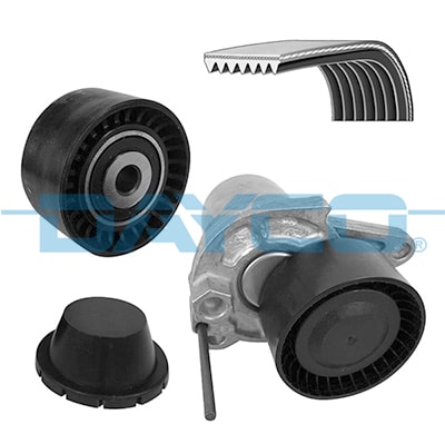 KANALLI KAYIS SETI (7PK1687S APV3178 APV3205) RENAULT MEGANE III 11 KADJAR 15 FLUENCE 1.6DCI 14 - DAYCO KPV244