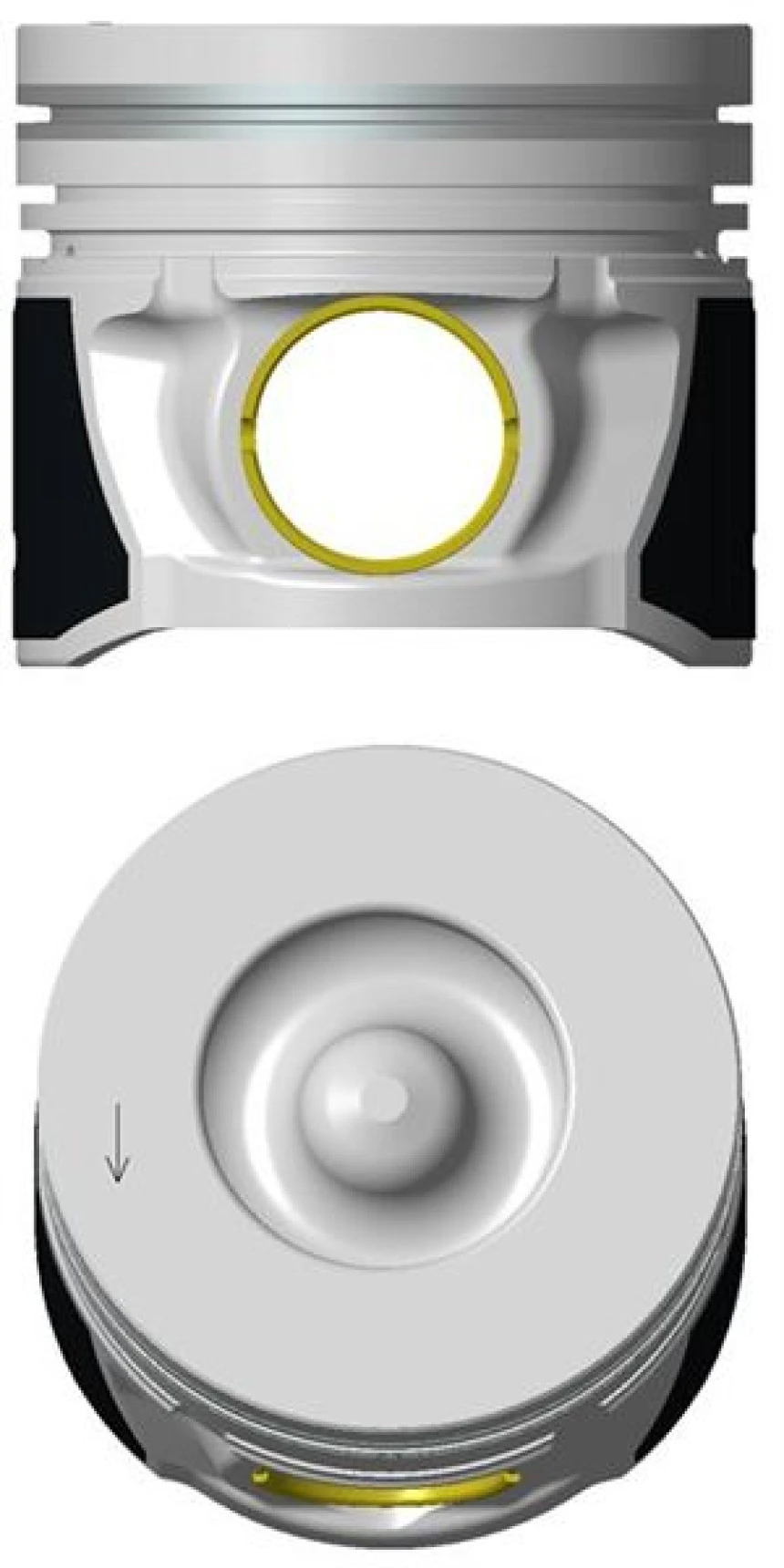 Hyundaı Motor Piston Segman Std Hyundaı Sonata Santafe 2.0 Crdi Vgt Piston 83.00 MM - Goetze 87-71171std