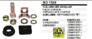 OTOMATİK TAMİR TAKIMI-ND İVECO CURSOR (CEYRAN ÇIKIŞ CİVATASI) - REMARK-ND1520