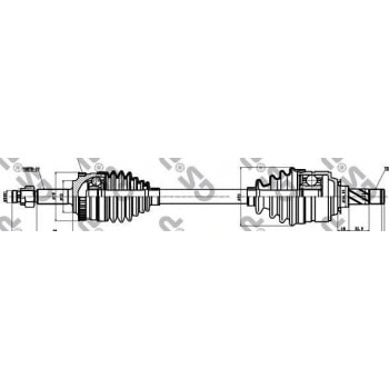 ON AKS SOL ABS LI Z12XE Z12XEP Z14XEP Z18XE Y13DT Z13DT Z13DTJ Y17DT CORSA C COMBO C TIGRA B - GSP 244027
