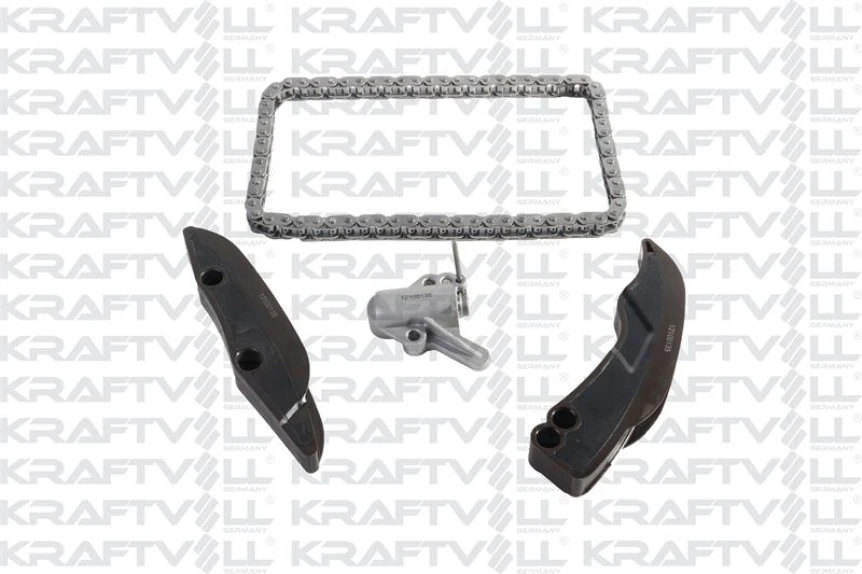 Bmw Eksantrık Zincir Seti (zincir+gerici+2xkizak Alt) Bmw B37 C15a B57 M57 D30 N57 - Kraftvoll 12100135