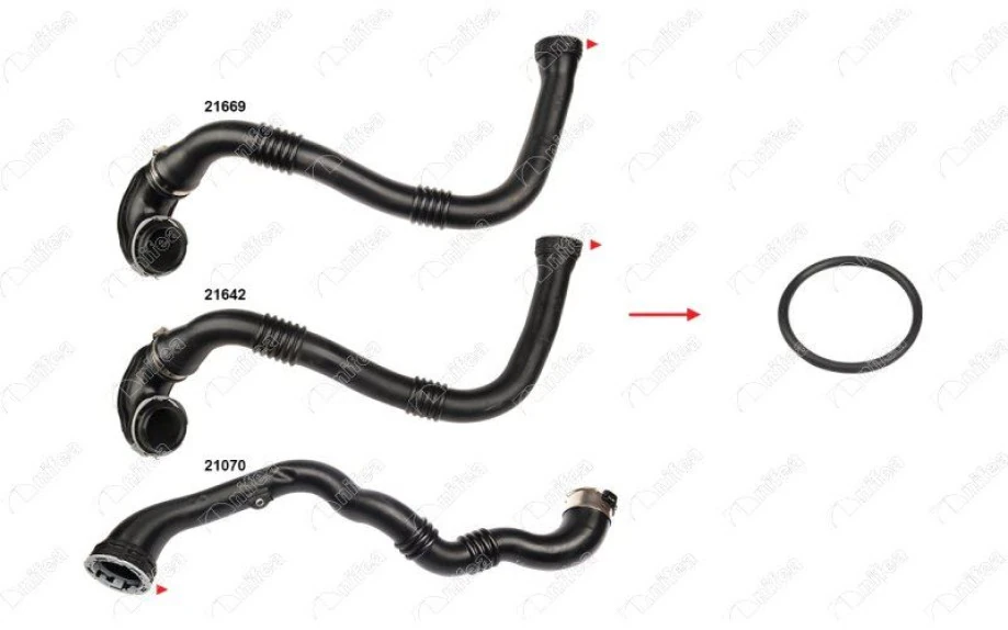 Opel Turbo Borusu Contası Plastık Boru Harıc İnsignia A 1.6 Cdti B16dth - Nifea 21671